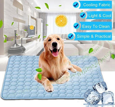 Pet Dog Cat Ice Silk  Pad For Cooling In Summer