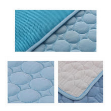 Pet Dog Cat Ice Silk  Pad For Cooling In Summer