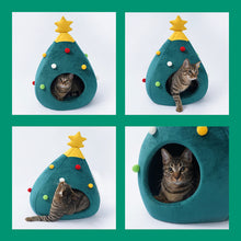 Pet Christmas Tree Cat  Bed