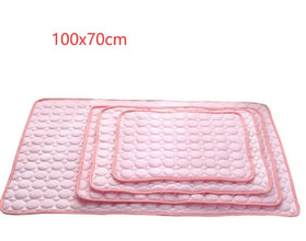 Pet Dog Cat Ice Silk  Pad For Cooling In Summer