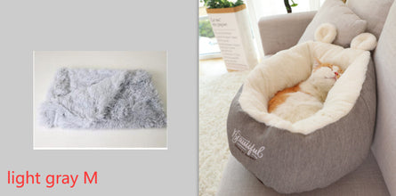 Pet Dog Bed Warming Soft Sleeping Bag