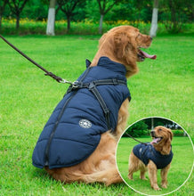 Dog Puffer Jacket with Integrated Cotton