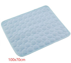 Pet Dog Cat Ice Silk  Pad For Cooling In Summer