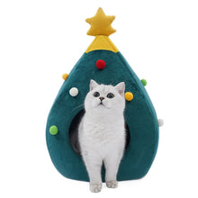 Pet Christmas Tree Cat  Bed