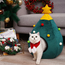 Pet Christmas Tree Cat  Bed