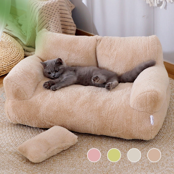 Luxury Cat Bed Sofa Winter Warm